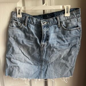 Lucky brand denim mini skirt